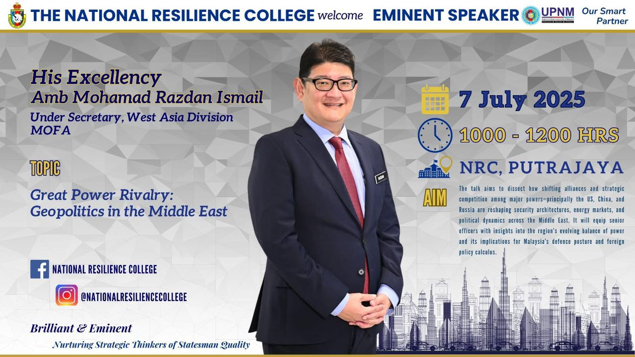 July 7, 2025 – Great Power Rivalry: Geopolitics in the Middle East